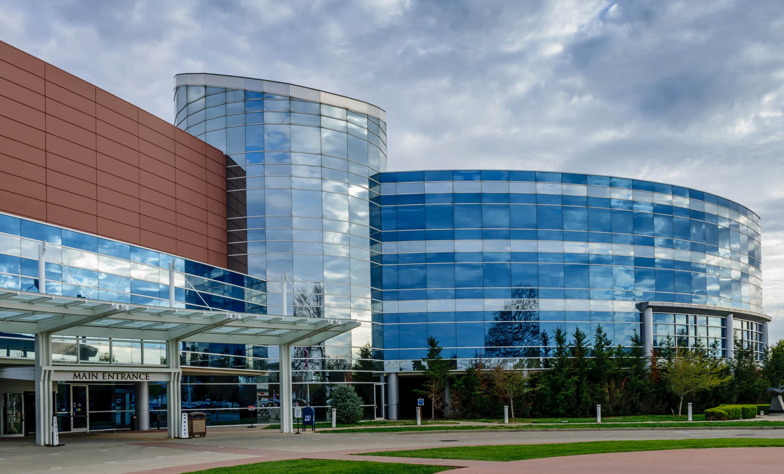 Floyd Memorial Hospital Main Entrance